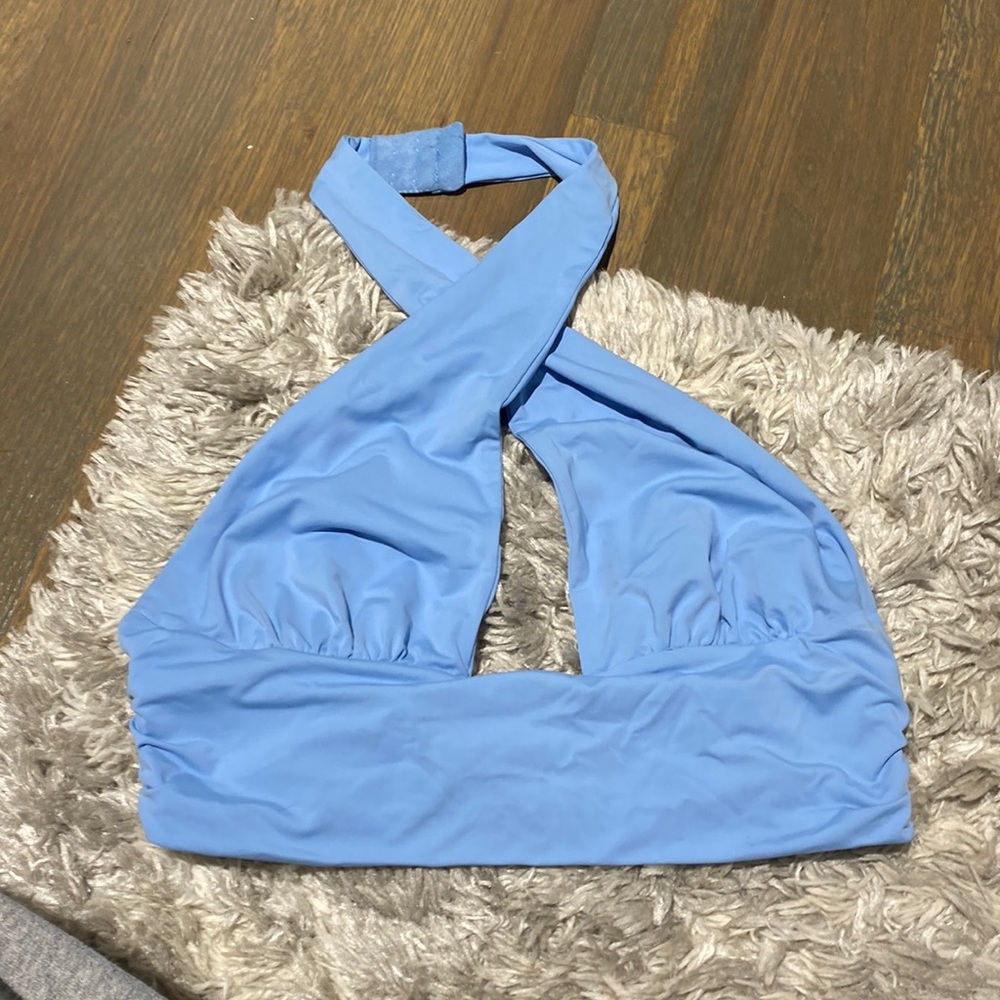 Open back halter cross crop top! Taking offers